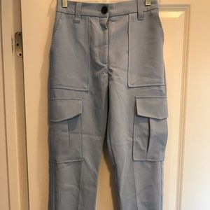 Baby blue cargo pants